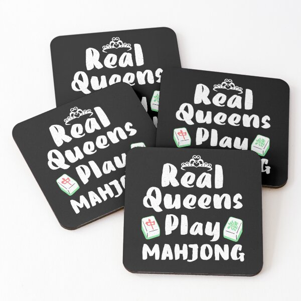 Item preview,  Mahjong Player Stop real queens play mahjong designed and sold by LazyLoungeCo.