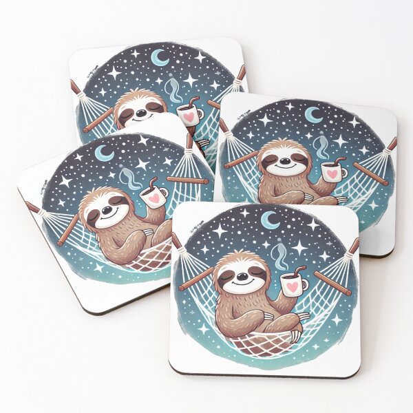 Item preview, Relaxed Sloth in a Starry Hammock designed and sold by Nauert's.