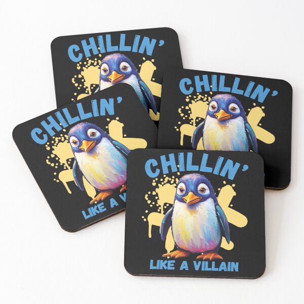 Item preview, Penguin Chillin’ Like a Villain designed and sold by pUNKnown.