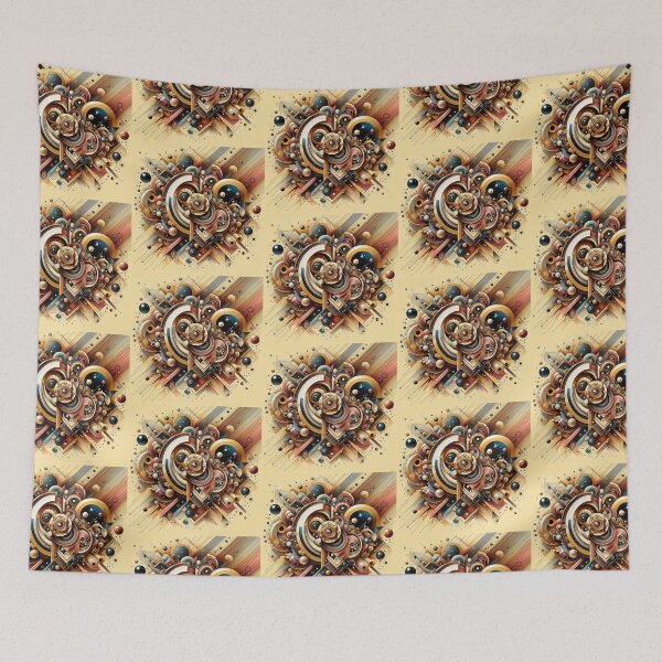 Item preview, geometric decorative and abstract desighn designed and sold by Dogandesighn.
