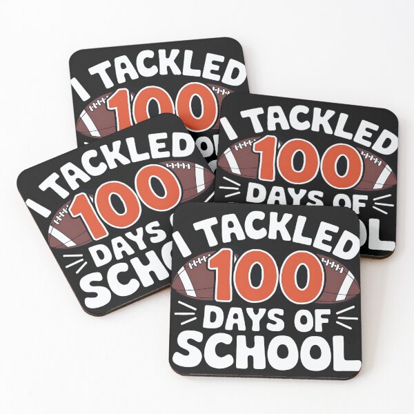 Item preview, I Tackled 100 Days Of School High School  - 100th Day Of School  designed and sold by luannsemmsobre.
