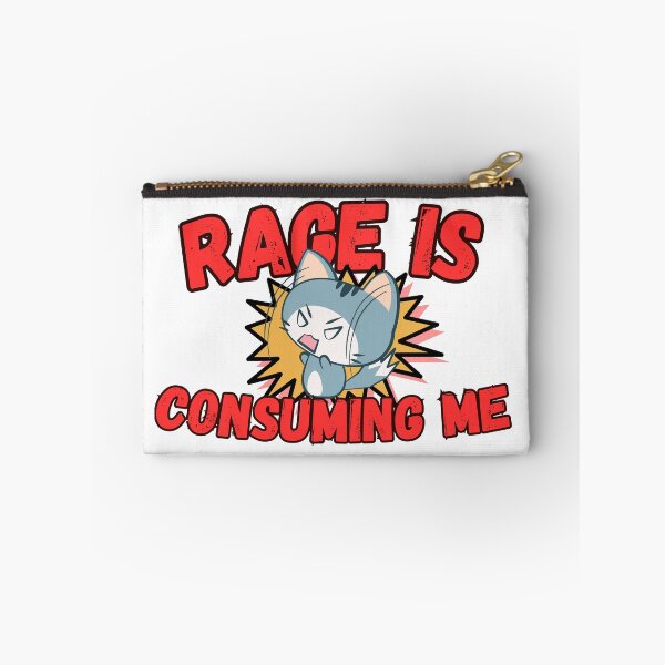 Item preview, Rage Is Consuming Me Cat designed and sold by ViViTulip.
