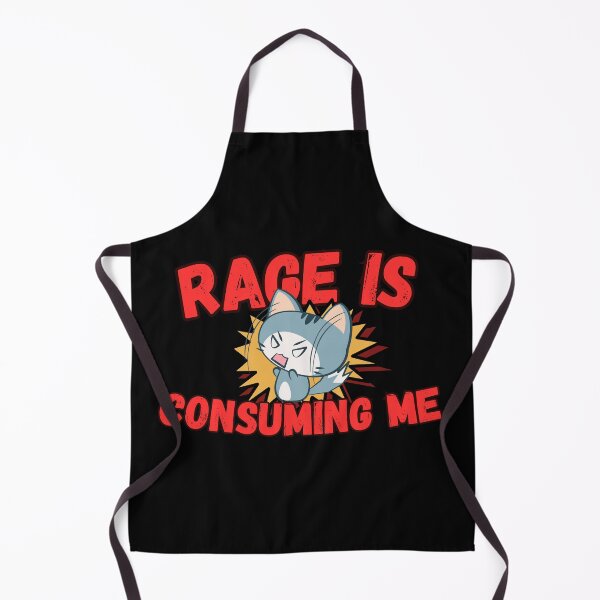 Item preview, Rage Is Consuming Me Cat designed and sold by ViViTulip.
