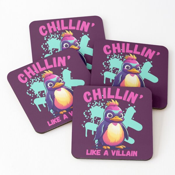 Item preview, Penguin Chillin’ Like a Villain designed and sold by pUNKnown.