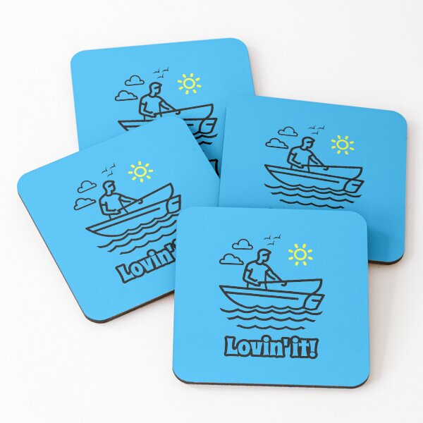 Item preview, In His Boat Fishing and Lovin' it! designed and sold by True Challenge.