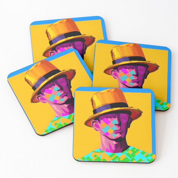 Item preview, A man in a straw hat designed and sold by EdwardBratton.