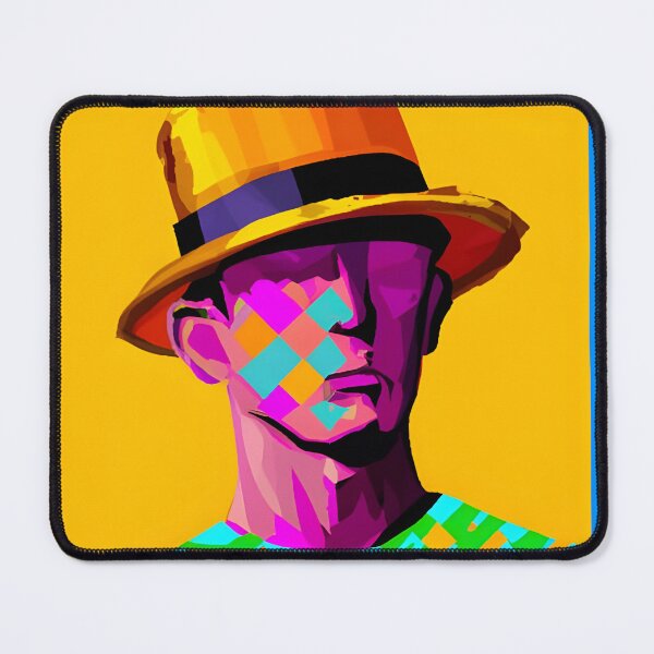Item preview, A man in a straw hat designed and sold by EdwardBratton.