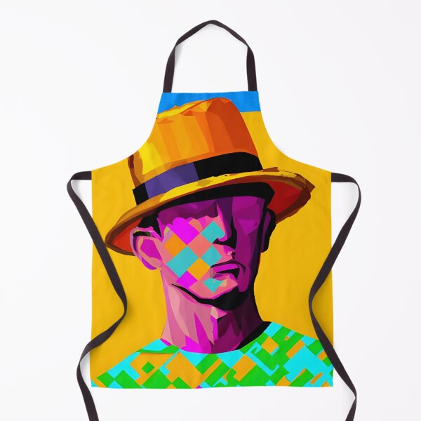 Item preview, A man in a straw hat designed and sold by EdwardBratton.