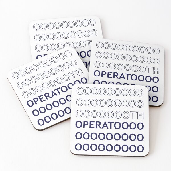 Item preview, SMOOTH OPERATOR (blue) designed and sold by Moonmagine.