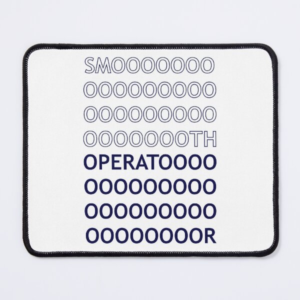 Item preview, SMOOTH OPERATOR (blue) designed and sold by Moonmagine.