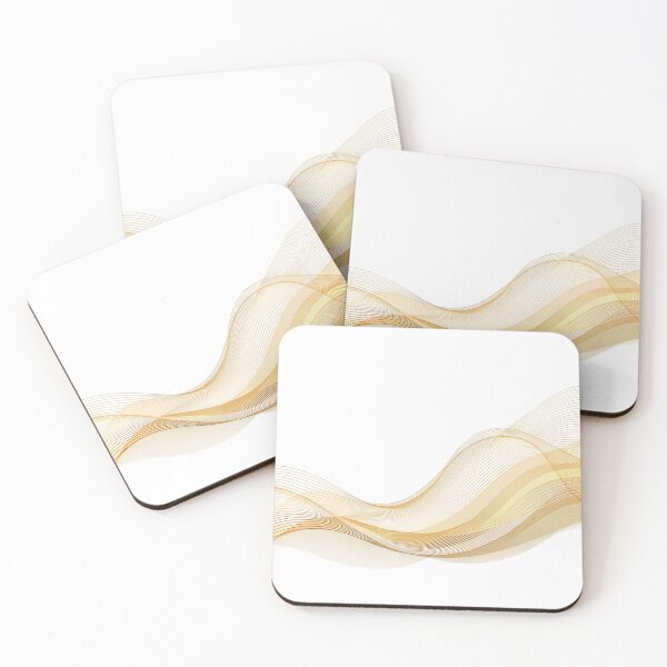 Item preview, Golden lines, Abstract, Curved lines, Modern design, Elegance designed and sold by DesignArtFull.