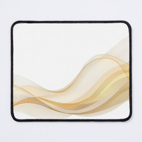 Item preview, Golden lines, Abstract, Curved lines, Modern design, Elegance designed and sold by DesignArtFull.