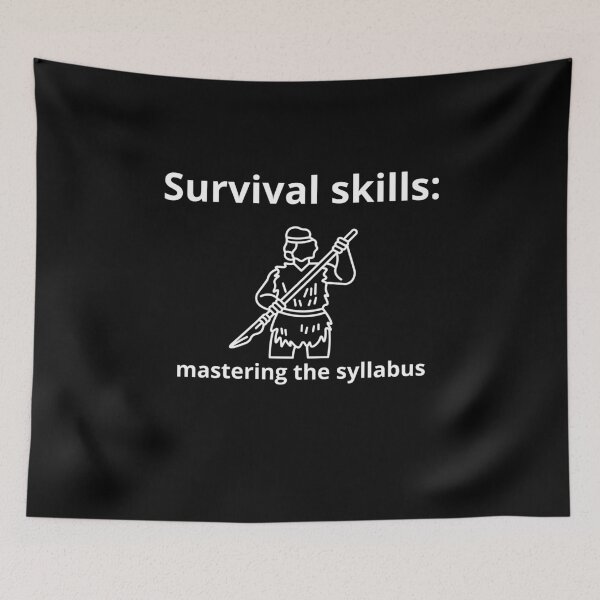 Item preview, Survival skills: mastering the syllabus designed and sold by CherryKaJa.