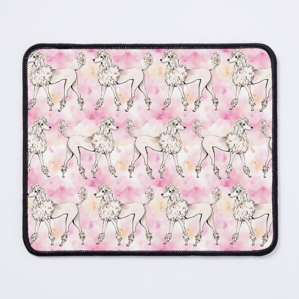 Item preview, Pink Poodle Watercolor designed and sold by Magnolia Valley Art.
