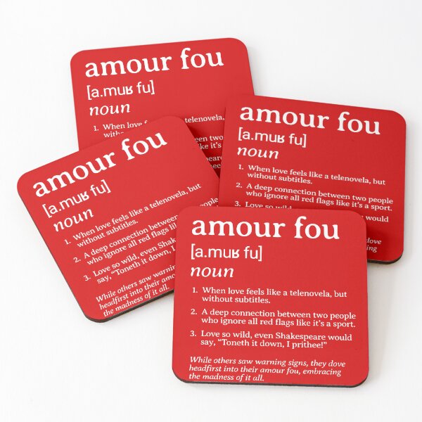Item preview, Dictionary: Amour Fou (III) designed and sold by nature. electrified..