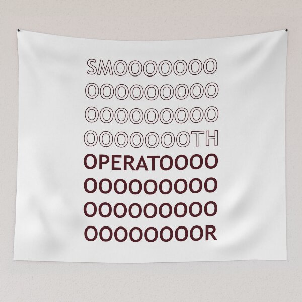 Item preview, SMOOTH OPERATOR (burgundy) designed and sold by Moonmagine.