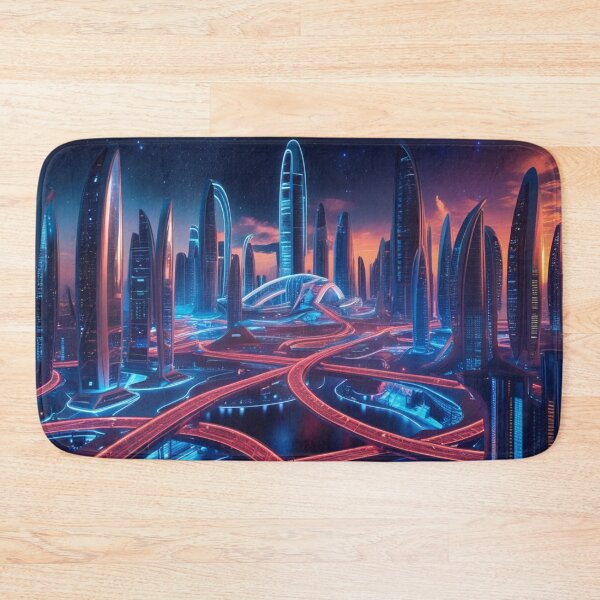 Item preview, Futuristic City 1 designed and sold by Markoni's Bazaar.