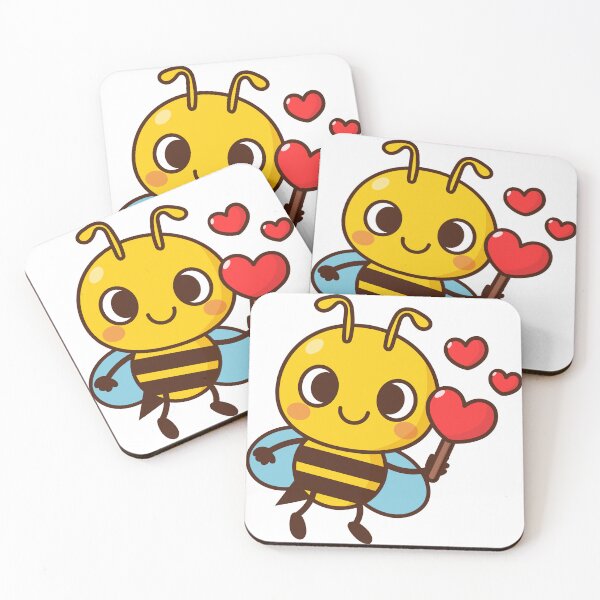 Item preview, Cute Bee cartoon hold heart, Boy Valentine's day designed and sold by NoeySmiley55.