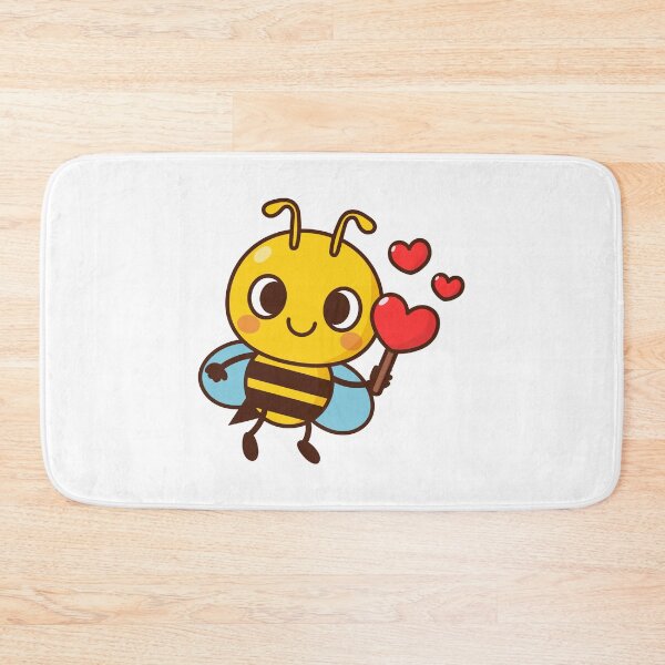 Item preview, Cute Bee cartoon hold heart, Boy Valentine's day designed and sold by NoeySmiley55.