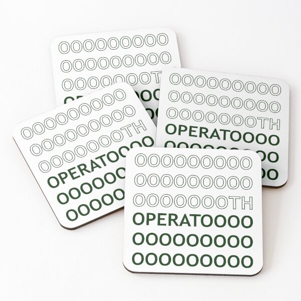 Item preview, SMOOTH OPERATOR (green) designed and sold by Moonmagine.