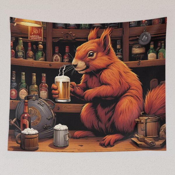 Item preview, Red Squirrel as a country pub landlord designed and sold by Colin Bentham.