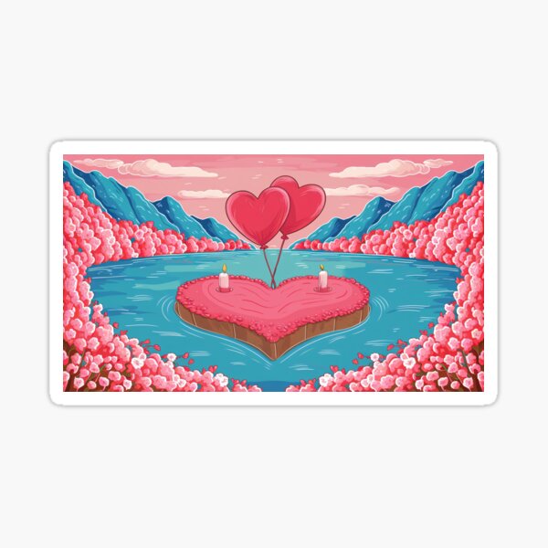 Item preview, Valentine’s Day heart balloons designed and sold by camelsvg.