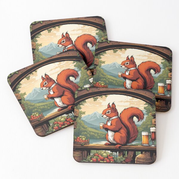 Item preview, Red Squirrel as a country pub landlord designed and sold by Colin Bentham.