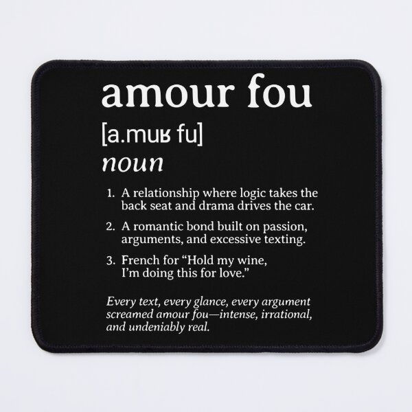Item preview, Dictionary: Amour Fou (I) designed and sold by nature. electrified..
