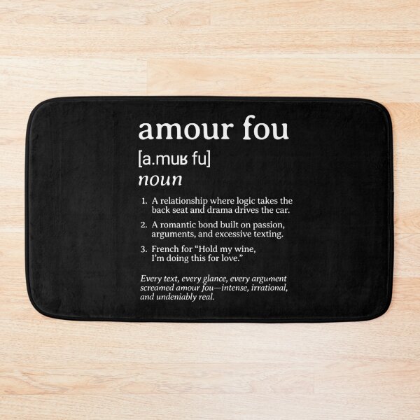 Item preview, Dictionary: Amour Fou (I) designed and sold by nature. electrified..