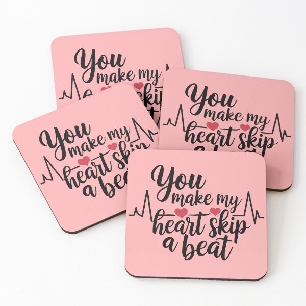 Item preview, Valentine, You Make My Heart Skip A Beat designed and sold by thespecialtyhub.