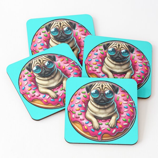 Item preview, Pug Life in a Donut designed and sold by Nauert's.