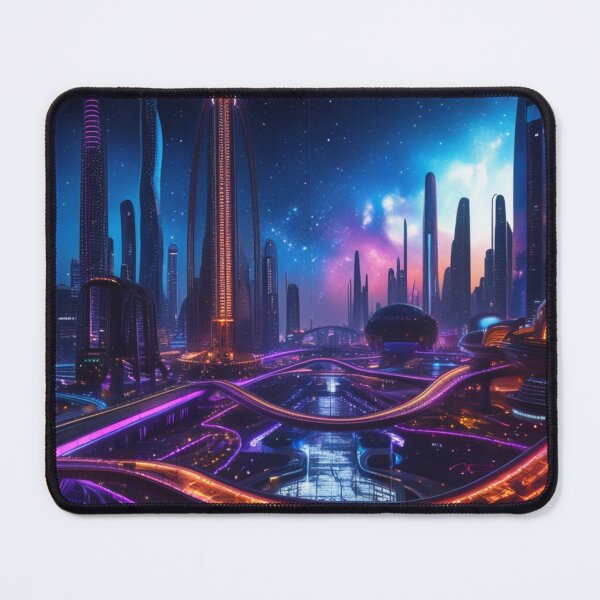 Item preview, Futuristic City 3 designed and sold by Markoni's Bazaar.