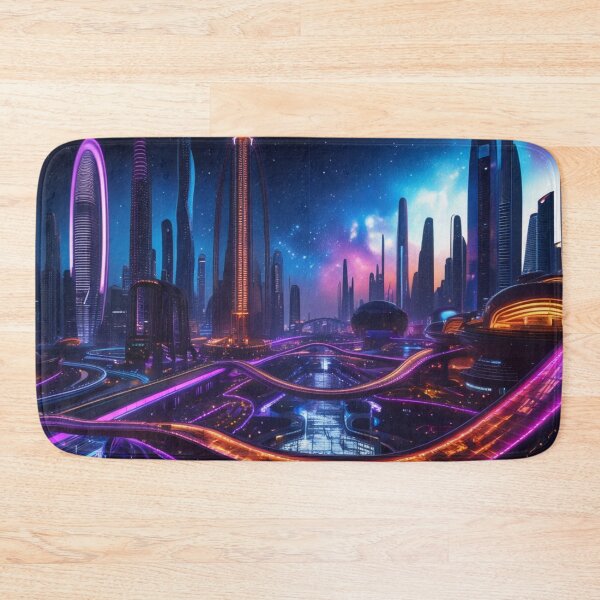 Item preview, Futuristic City 3 designed and sold by Markoni's Bazaar.