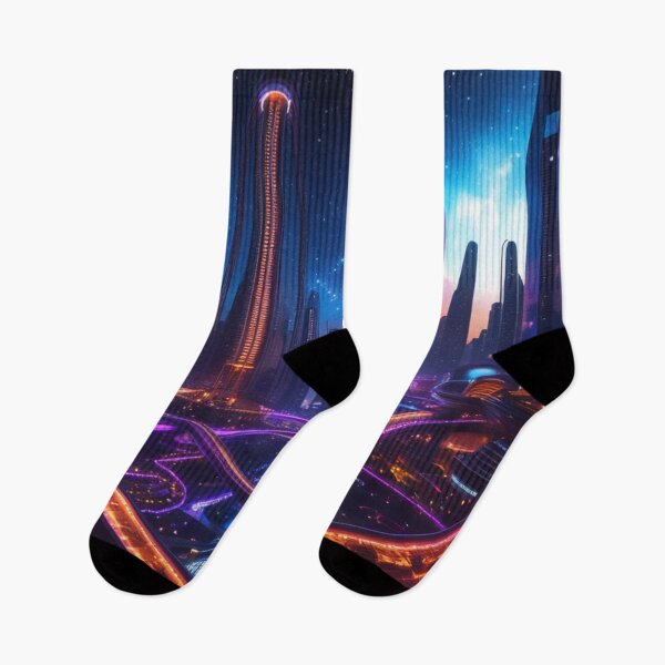 Item preview, Futuristic City 3 designed and sold by Markoni's Bazaar.