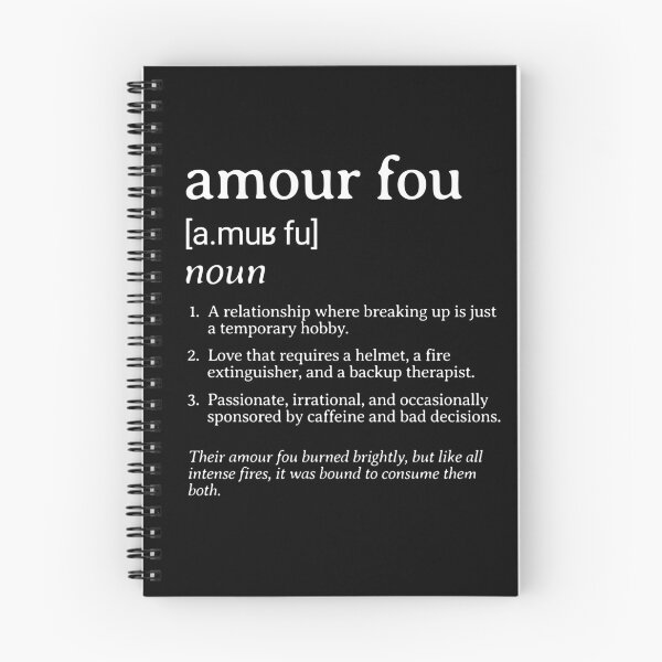 Item preview, Dictionary: Amour Fou (II) designed and sold by nature. electrified..