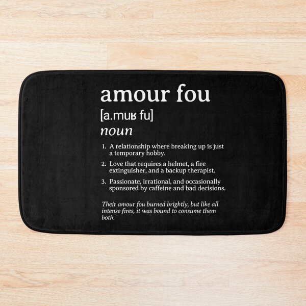 Item preview, Dictionary: Amour Fou (II) designed and sold by nature. electrified..