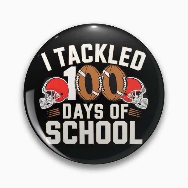 Item preview, I Tackled 100 Days Of School High School -100th Day Of School designed and sold by luannsemmsobre.