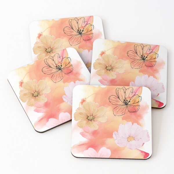 Item preview, Textured Watercolor Tropical Flower  designed and sold by Grootyby.