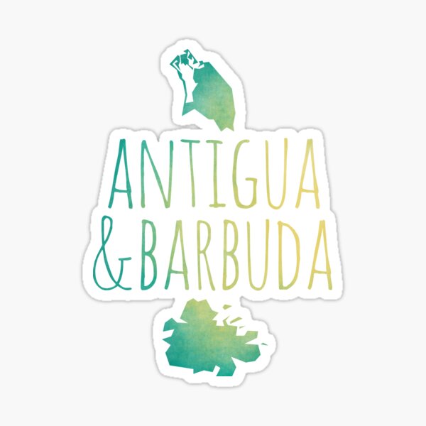 Vista previa del artículo con la obra «Antigua y Barbuda», diseñado y vendido por Motivburg.