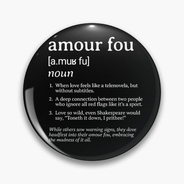 Item preview, Dictionary: Amour Fou (IV) designed and sold by nature. electrified..