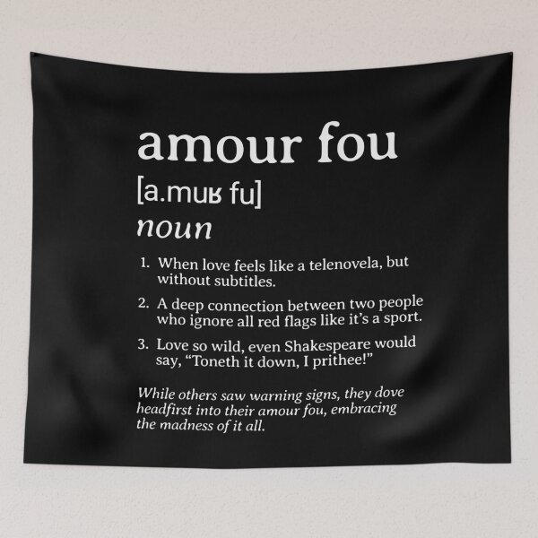 Item preview, Dictionary: Amour Fou (IV) designed and sold by nature. electrified..