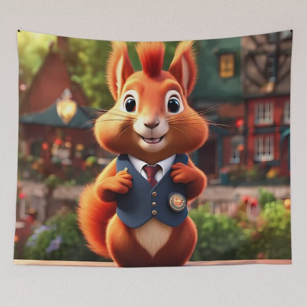 Item preview, Red Squirrel as a country pub landlord designed and sold by Colin Bentham.