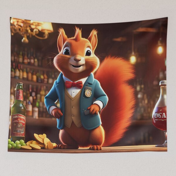 Item preview, Red Squirrel as a country pub landlord designed and sold by Colin Bentham.