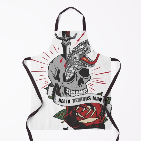 Item preview, tete de mort tattoo skulls old school crane death reminds man finitude designed and sold by Achille3777.