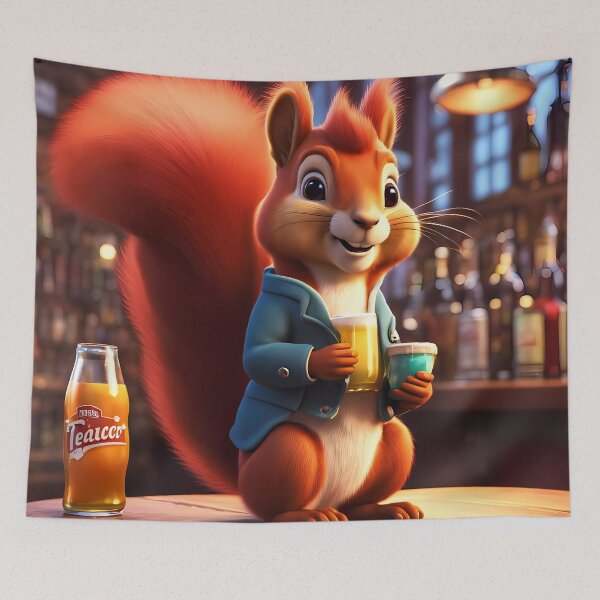 Item preview, Red Squirrel as a country pub landlord designed and sold by Colin Bentham.