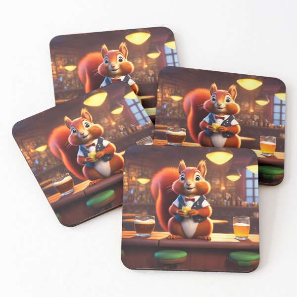 Item preview, Red Squirrel as a country pub landlord designed and sold by Colin Bentham.