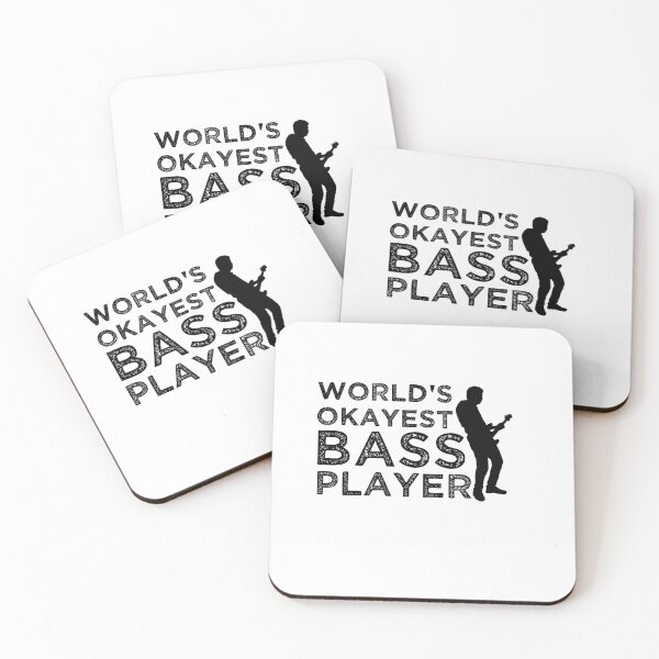 Item preview, Worlds Okayest Bass Player designed and sold by belladesign7.