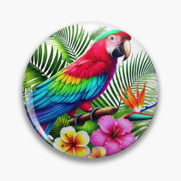 Item preview, Colorful Parrot: Tropical Vibes designed and sold by Nauert's.