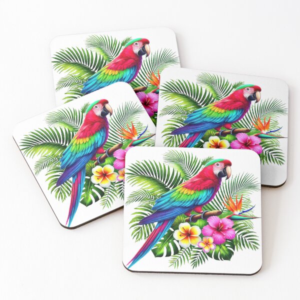 Item preview, Colorful Parrot: Tropical Vibes designed and sold by Nauert's.