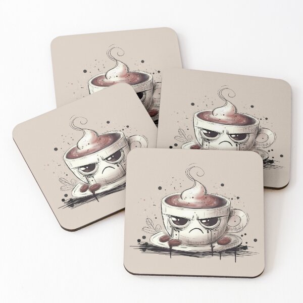 Item preview, Grumpy Coffee designed and sold by HRSCreates.